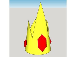 ice kings crown other adventure time 3d print model - Mito3D