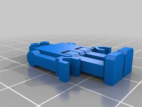 petit robot &agrave personnaliser Modell Roboter 3d print model - Mito3D