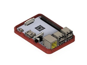 raspbery pi 3 case 3d printing enclosure raspberry tesla 3d print model - Mito3D