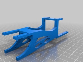 verkürzt flipper-arm Robotik 3d print model - Mito3D