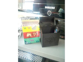 hsv zigarettenbox cigarettebox 3d drucken kippenschachtel 3d print model - Mito3D