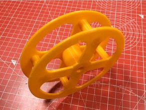 kleine filament-reel overhead Klammern 3d Drucker 3d print model - Mito3D