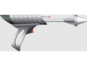 lost space season 2 pistol props 3d print model - Mito3D