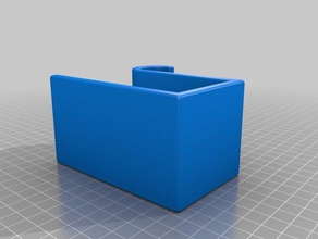 narrow cubicle bag hook office 3d print model - Mito3D