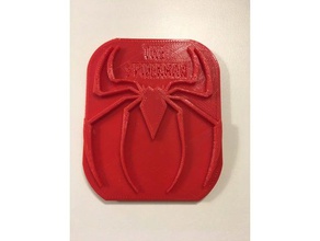 spiderman logo 2d art 3d print model - Mito3D