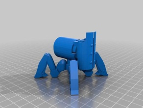 felipe robot ara&ntildea 3d baskı 3d print model - Mito3D