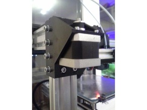 stronger front motor holders d-bot 3d printer parts mount re-d-bot 3d print model - Mito3D