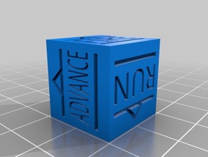perno de acción el fin dados 3d print model - Mito3D