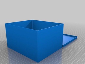 caja 150x180x100mm de l'organisation personnalisé 3d print model - Mito3D