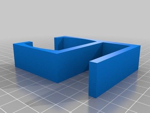 my customized euro power strip clip 25 organization 3d print model - Mito3D