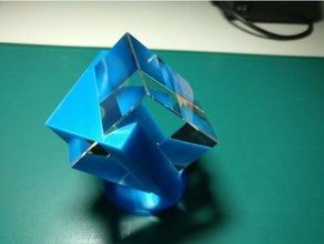 prince ruperts cube stand math art 3d print model - Mito3D