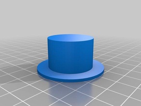cylinder toys games barbie cap hat 3d print model - Mito3D