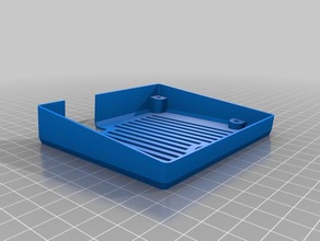 easy print ender 3 lcd back case without speaker blocker 3d printer parts 3d print model - Mito3D