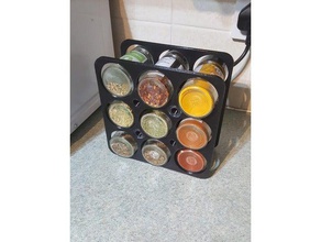 semplice spice rack cucina pranzo 3d print model - Mito3D