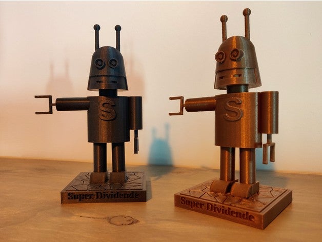 super dividende collectible figure creatures robot hero villain toy 3D print model - Mito3D