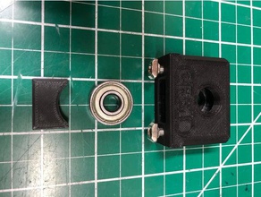 lead screw bearing block cr-10 3d printer parts 3d print model - Mito3D