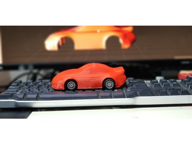 porsche 997 slot car le système scalextric sport piste les jouets jeux 3D print model - Mito3D