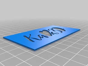 meine individuelle Schablone-o-matic Kunst tools 3d print model - Mito3D