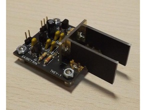 ea3gcy tkey-1 de l'électronique mini touch manipulateur ham radio transceiver qrp tkey-k16 3d print model - Mito3D