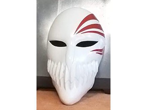 bleach ichigo hollow maschera arredamento home theater applique luce 3d print model - Mito3D