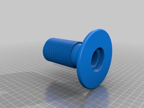 Spulenhalter 34-Zoll-Dübel 3d Drucker - Zubehör Lager trockene box filament spool holder Schraube 3d print model - Mito3D