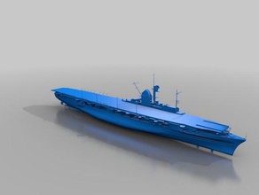navire de guerre graf zeppelin 110 des véhicules porte-avions mondiale navires 3d print model - Mito3D