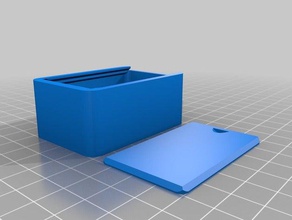 pedal de-caixa recipientes personalizado 3d print model - Mito3D