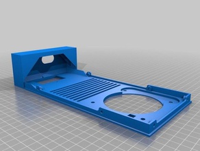 ender 3 bloc d'alimentation couvercle plus grand fan 3d de l'imprimante pièces 3d print model - Mito3D
