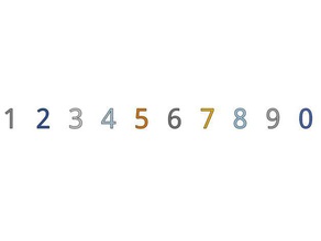 números 20 mm redimensionamento da escala de fixação sinais logotipos carta letras posicionamento 3d número fonte fontes 3d print model - Mito3D