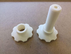 universal filament spool holder 3d printer accessories 3d print model - Mito3D