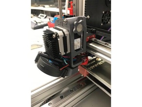 mgn12h montagem de s&plusmne e3d titan direto extrusora em8 mgn12 mod a impressora extrusoras em6 anet v6 economia social s-e 3d print model - Mito3D
