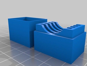 caja 4 sd i contenitori personalizzato 3d print model - Mito3D