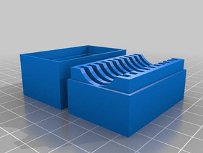 caja de 10 sd los contenedores personalizado 3d print model - Mito3D