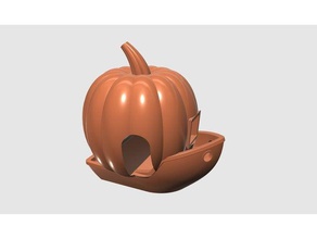 pumpkin benchy toys games 3dbenchy halloween 3d print model - Mito3D