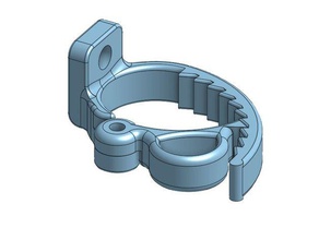 clamp organization cable 3d print model - Mito3D