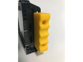 hand grip smallrig cage blackmagic video assist 4k camera 3d print model - Mito3D