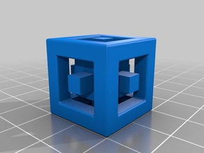 croisillon 3d impressão croix cubo 3d print model - Mito3D
