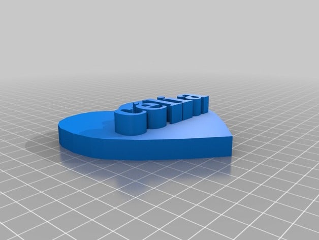 c&eacutelia 3d baskı 3D print model - Mito3D