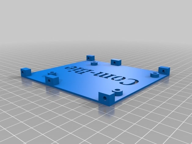 ssd 25 35 computer adaptor 3D print model - Mito3D