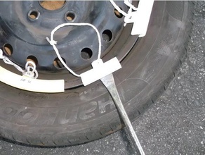 motorcycle changing tyre tire wheel rim edge protectors saver tool automotive bike car diy maintenance truck 3d print model - Mito3D