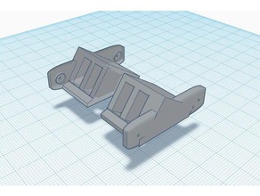 usb 2 slot titular organização montagem na parede 3d print model - Mito3D