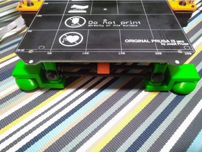 bola de squash amortecimento vibrações prusa mk2 mk2s mk25 v3 3d a impressora os acessórios anti vibração amortecedor i3 3d print model - Mito3D