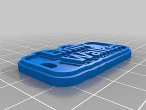 emily keychain signs logos customized 3d print model - Mito3D