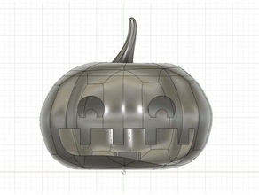 jack-o-lantern interactive art battery holder halloween decoration pumpkin jackolantern october spooky 3d print model - Mito3D
