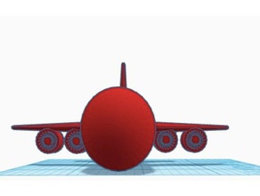 basic plane vehicles airplane flying toy 3d print model - Mito3D