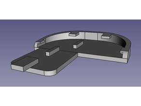 logitech m185 battery hatch cover replacement parts mouse 3d print model - Mito3D