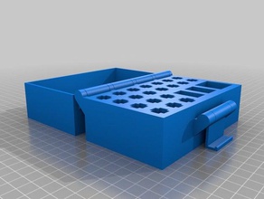 Lipo 1s caja de la batería rc vehículos hebilla bisagra pestillo tinywhoop pequeño chillido 3d print model - Mito3D