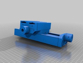 dremel Mühle xy-Tisch Maßeinheit ziehen reduziert Teile Fräsen Präzision 3d print model - Mito3D