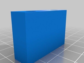x5s bed lowering blocks simpler stronger easier print 3d printer parts 3d print model - Mito3D