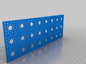 Muster-Platte in der Robotik actobotic first-tech-challenge ftc servocity 3d print model - Mito3D